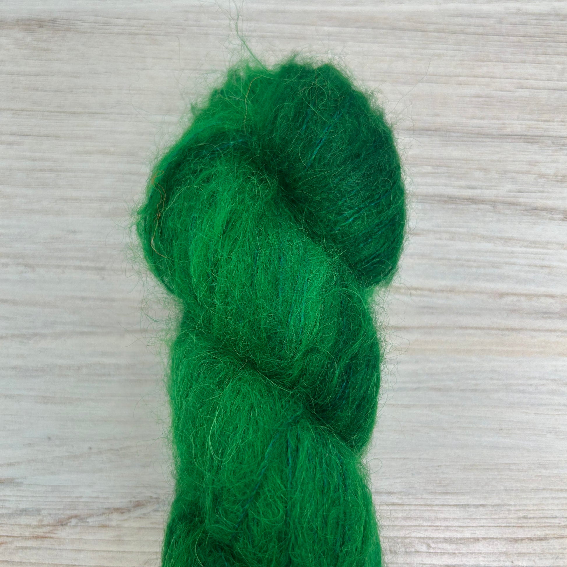 OOAK Suri Silk Hand-dyed Yarn Fiber-Macgyver