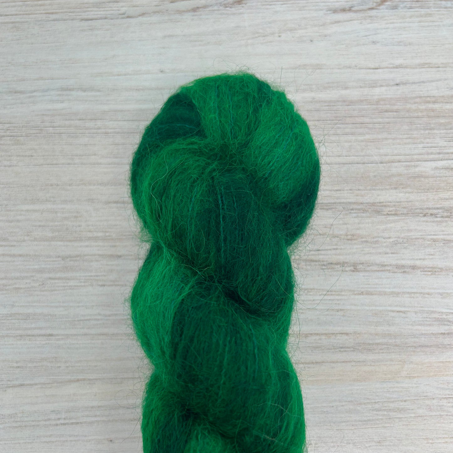 OOAK Suri Silk Hand-dyed Yarn Fiber-Macgyver