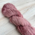 OOAK Suri Silk Hand-dyed Yarn Fiber-Macgyver