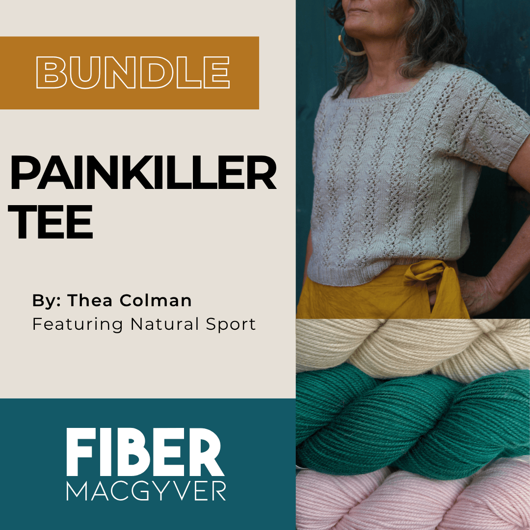 Painkiller Tee Bundle PREORDER Hand-dyed Fiber-Macgyver
