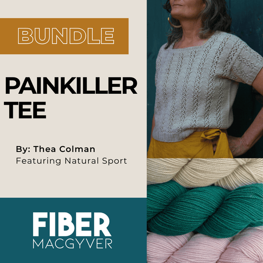 Painkiller Tee Bundle PREORDER Hand-dyed Fiber-Macgyver