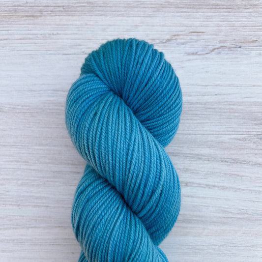 Paris Blue Shaniko Yarn Hand-dyed Yarn Fiber-Macgyver