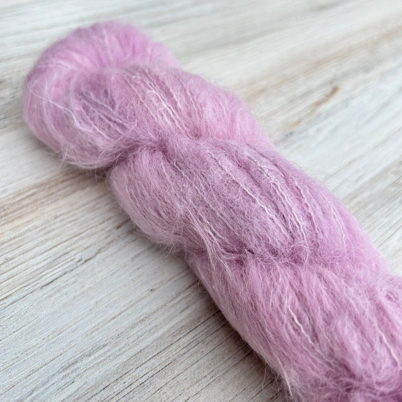 Petal Suri Silk Hand-dyed Yarn Fiber-Macgyver