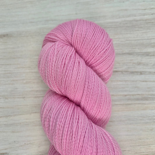 Petunia Merino Silk Lace Hand-dyed Fiber-Macgyver