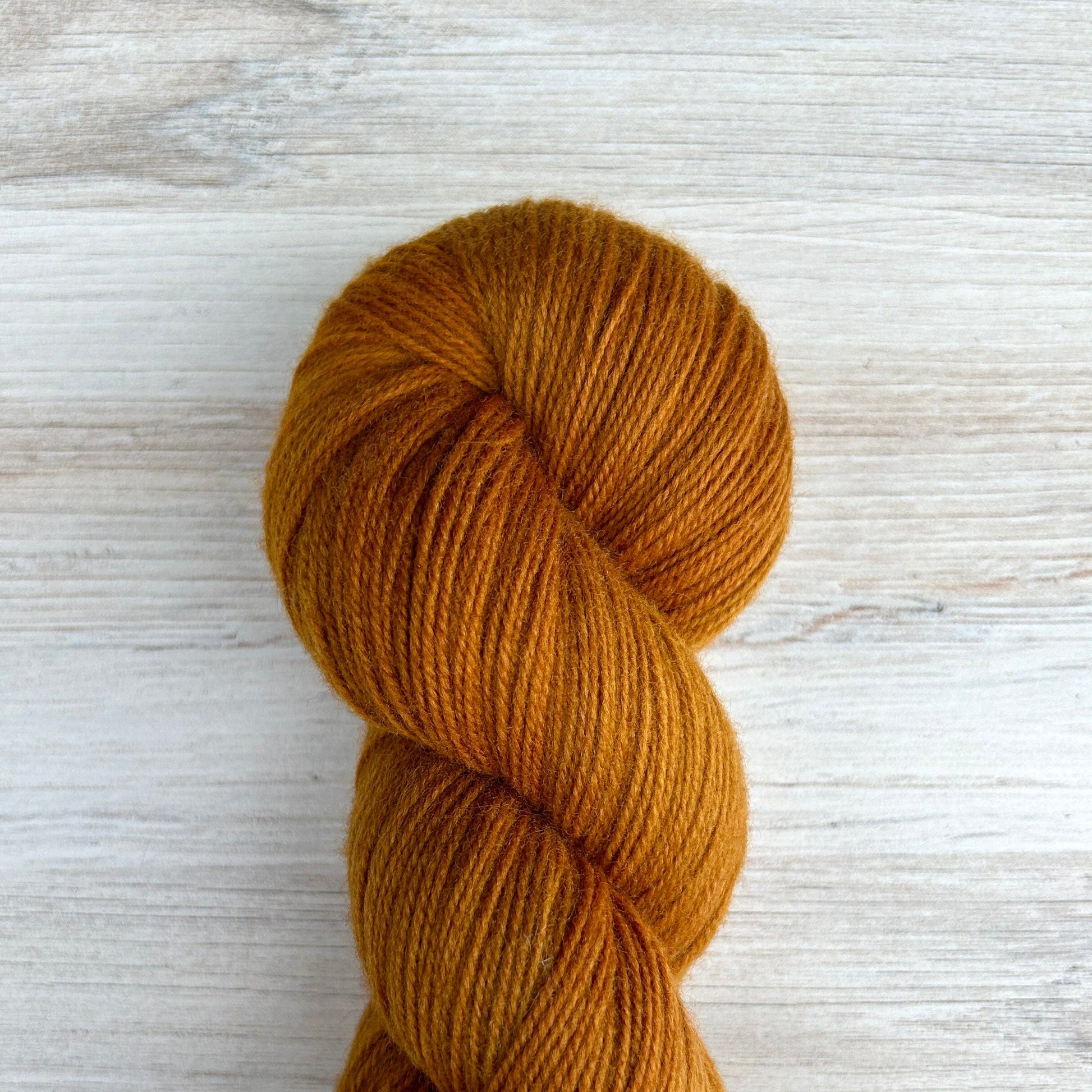 Roasted Pecan Shaniko Yarn Hand-dyed Yarn Fiber-Macgyver
