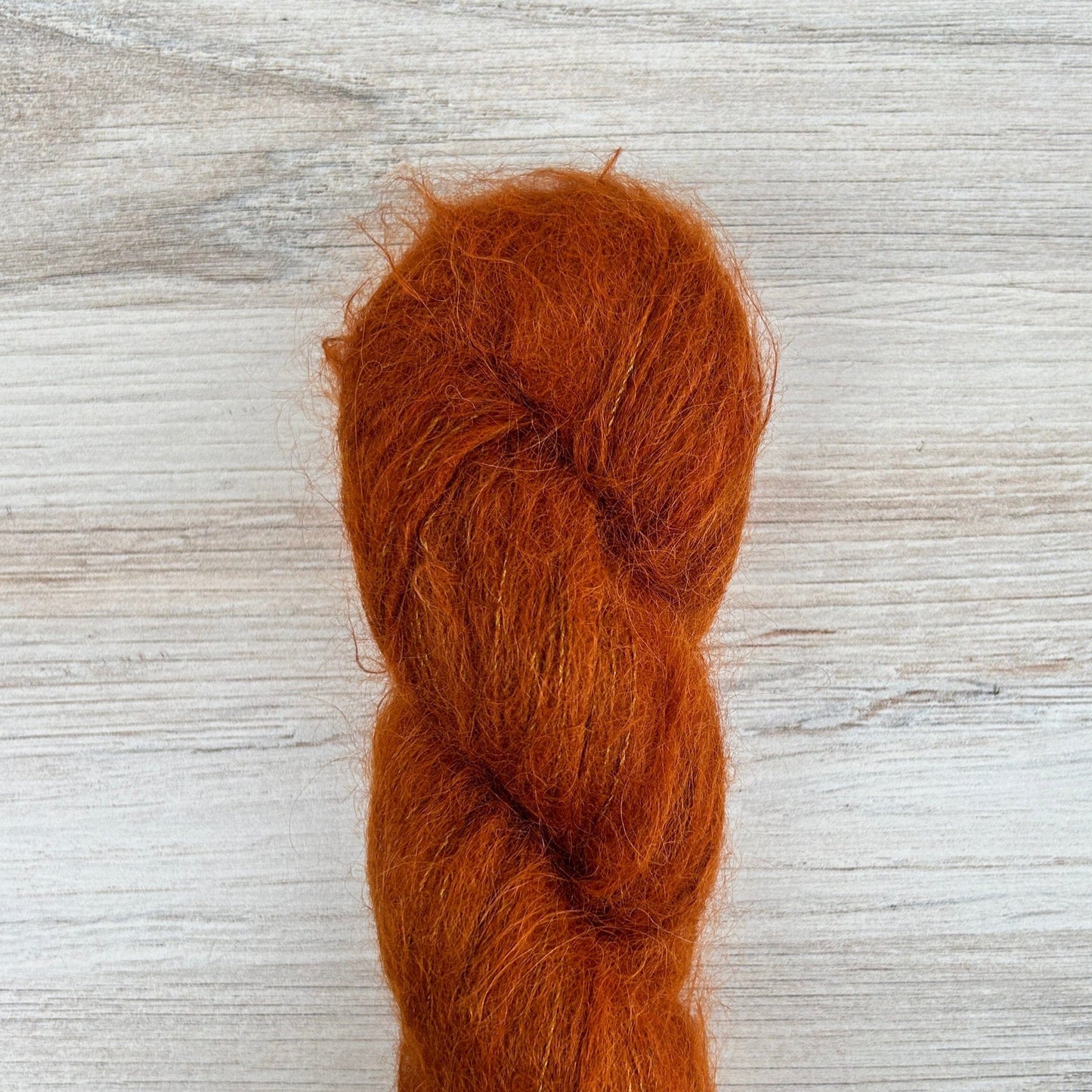 Roasted Pecan Suri Silk Hand-dyed Yarn Fiber-Macgyver