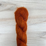 Roasted Pecan Suri Silk Hand-dyed Yarn Fiber-Macgyver