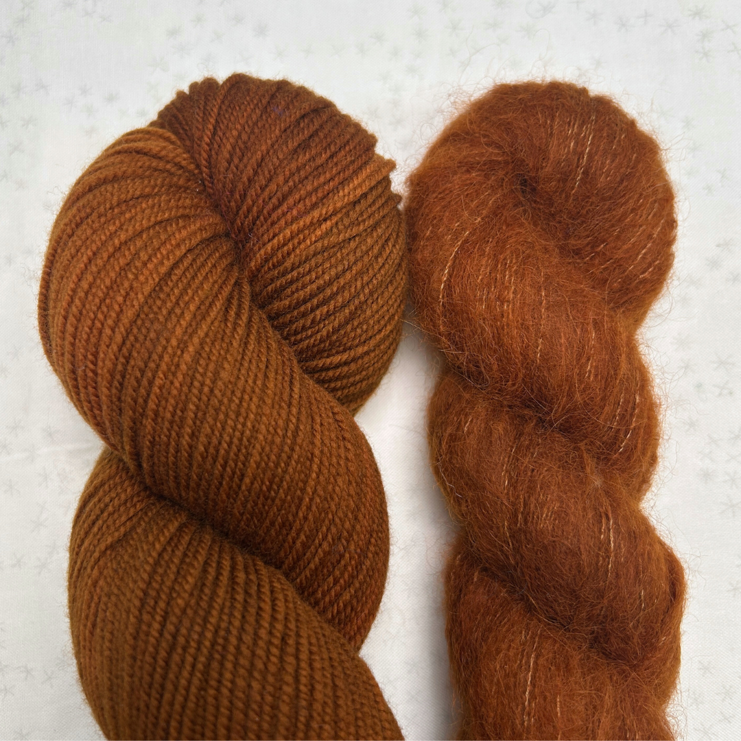 Champagne Cardigan Bundle - Shaniko DK + Suri Silk