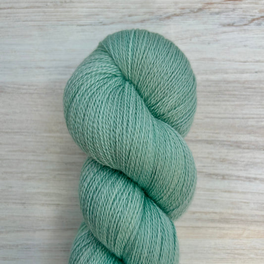 Sage Merino Silk Lace PREORDER Hand-dyed Fiber-Macgyver