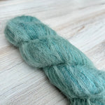 Sage Suri Silk Hand-dyed Yarn Fiber-Macgyver