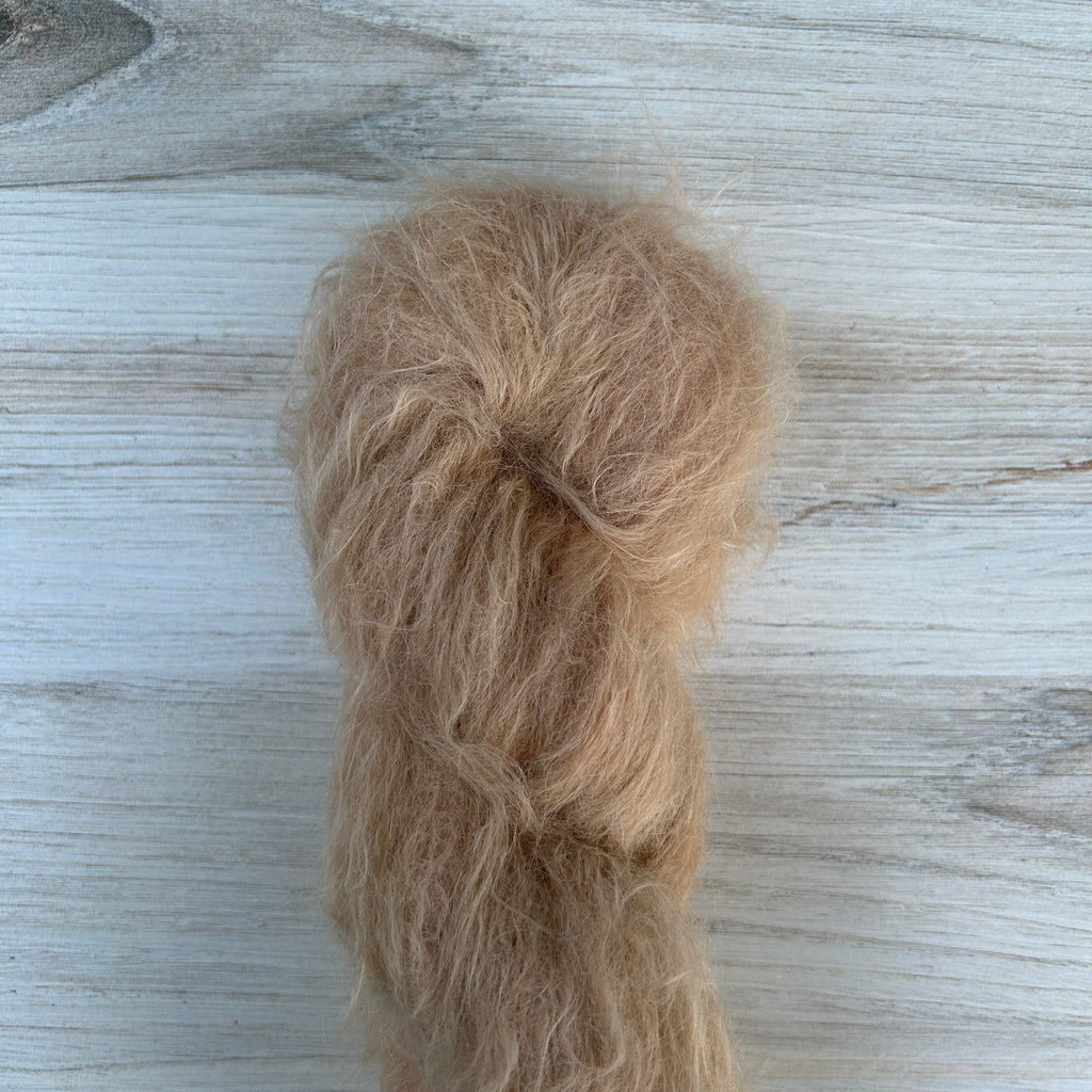 Sand Suri Silk DK Hand-dyed Yarn Fiber-Macgyver