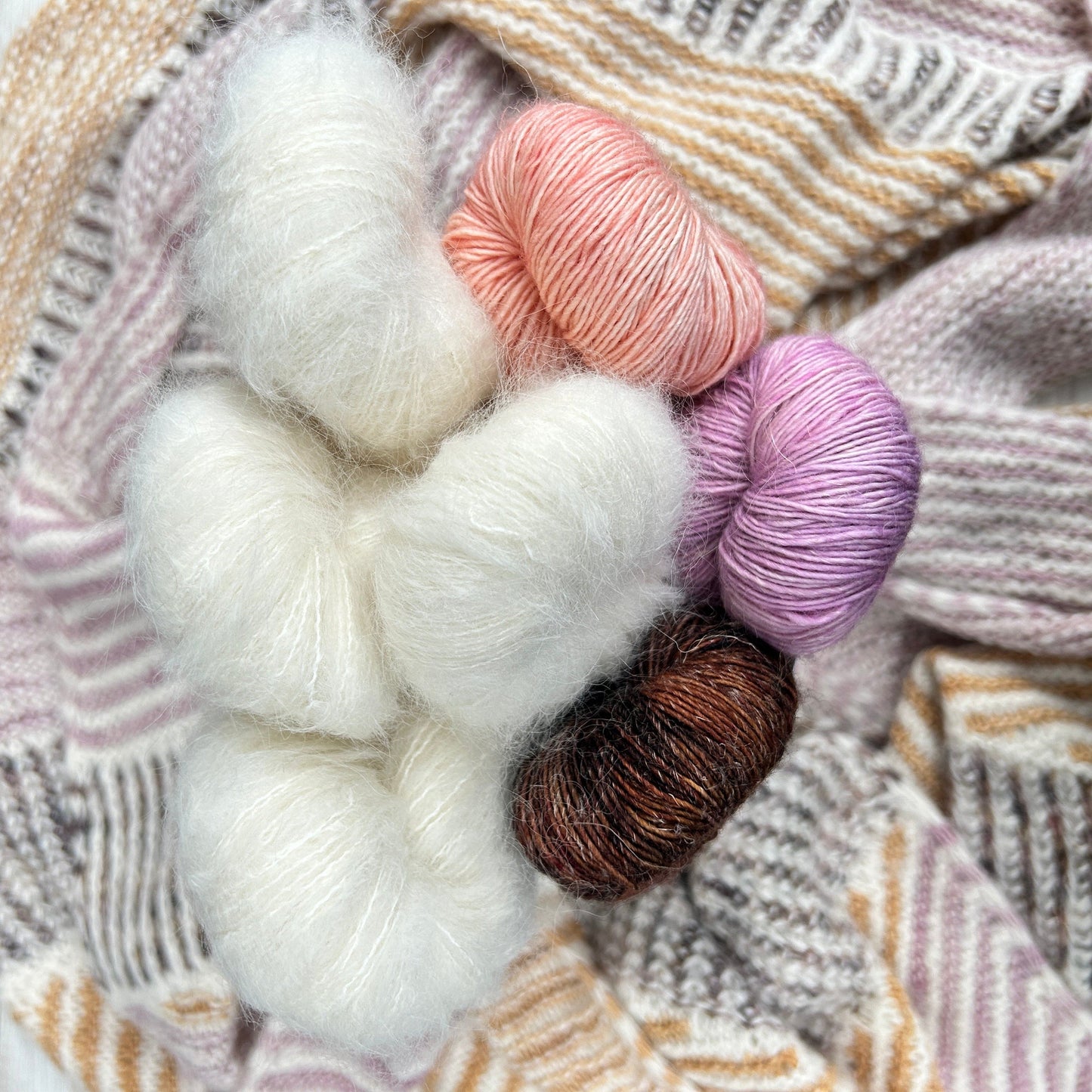 Satellite Shawl Bundle Hand-dyed Fiber-Macgyver