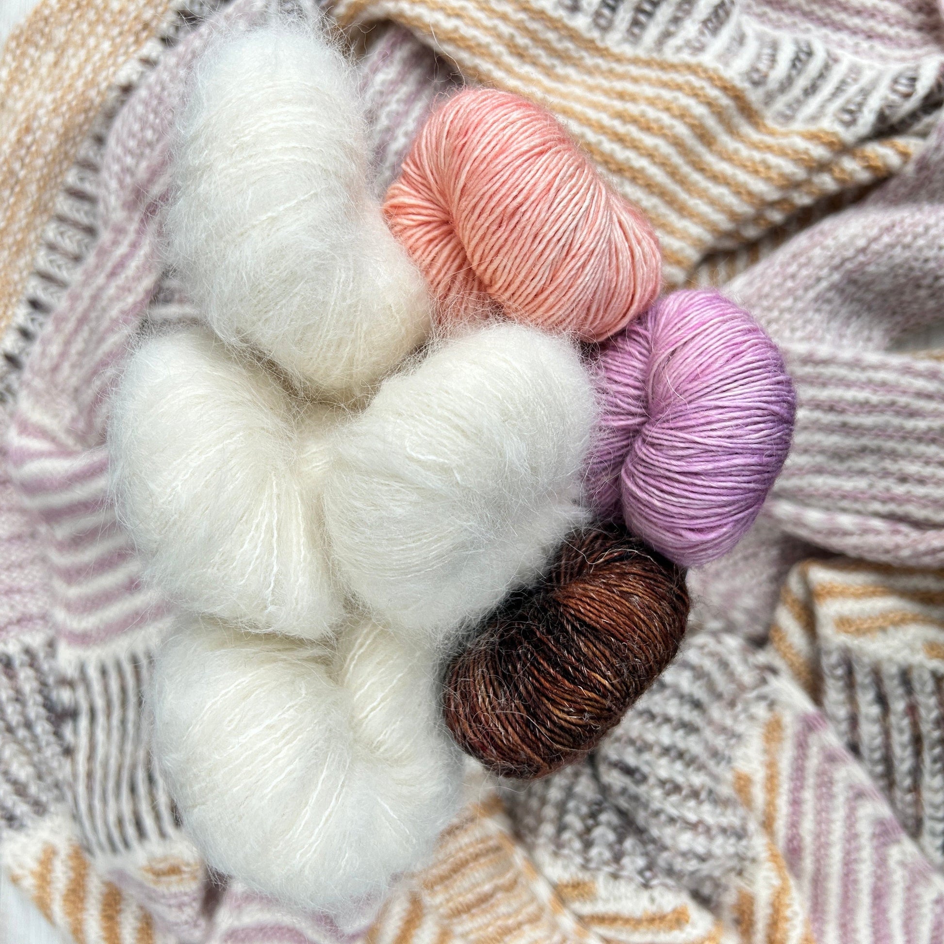 Satellite Shawl Bundle Hand-dyed Fiber-Macgyver