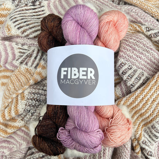 Satellite Shawl Bundle Hand-dyed Fiber-Macgyver
