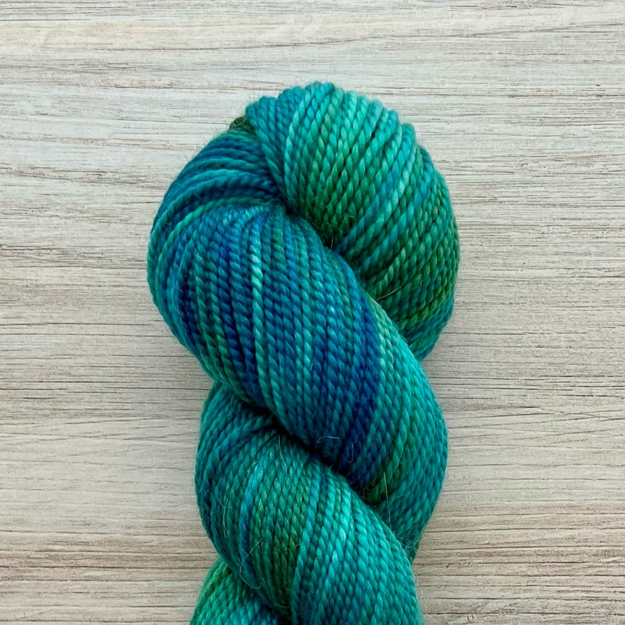 Seaglass Merino Alpaca Hand-dyed Yarn Fiber-Macgyver
