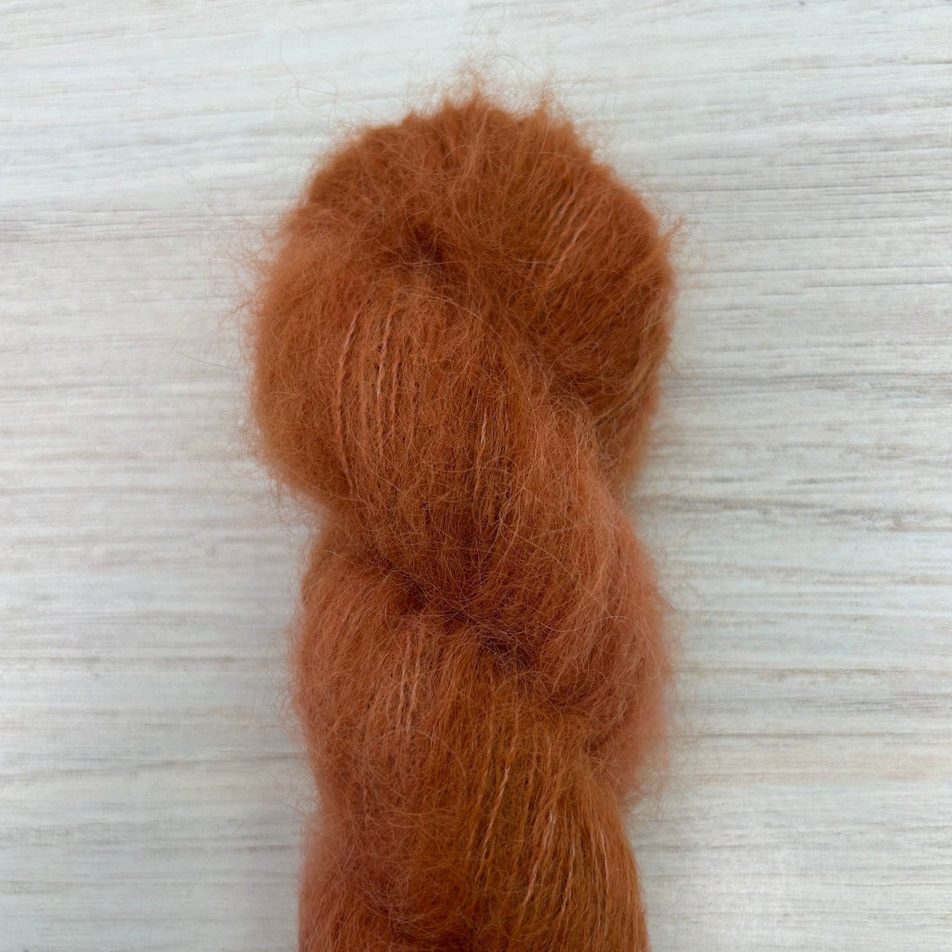 Sienna Suri Silk Hand-dyed Yarn Fiber-Macgyver