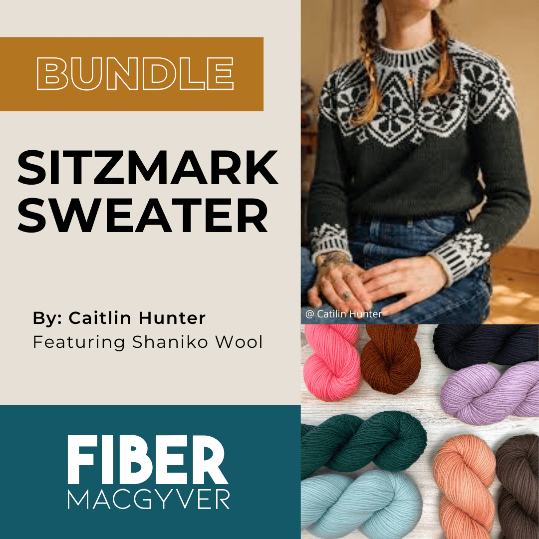 Sitzmark Sweater Bundle PREORDER – Fiber MacGyver