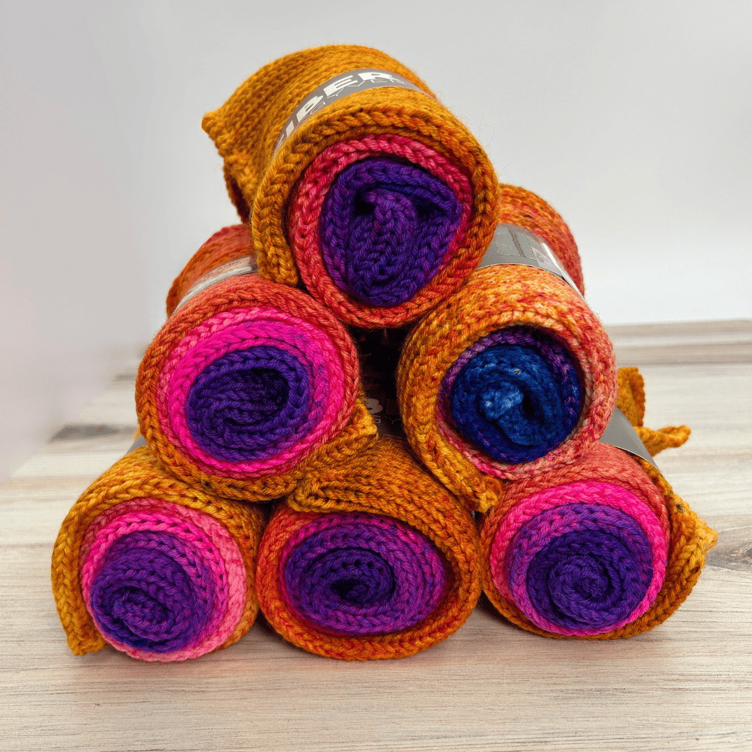 Sock Blank Hand-dyed Yarn Fiber-Macgyver