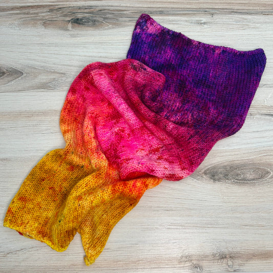 Sock Blank Hand-dyed Yarn Fiber-Macgyver