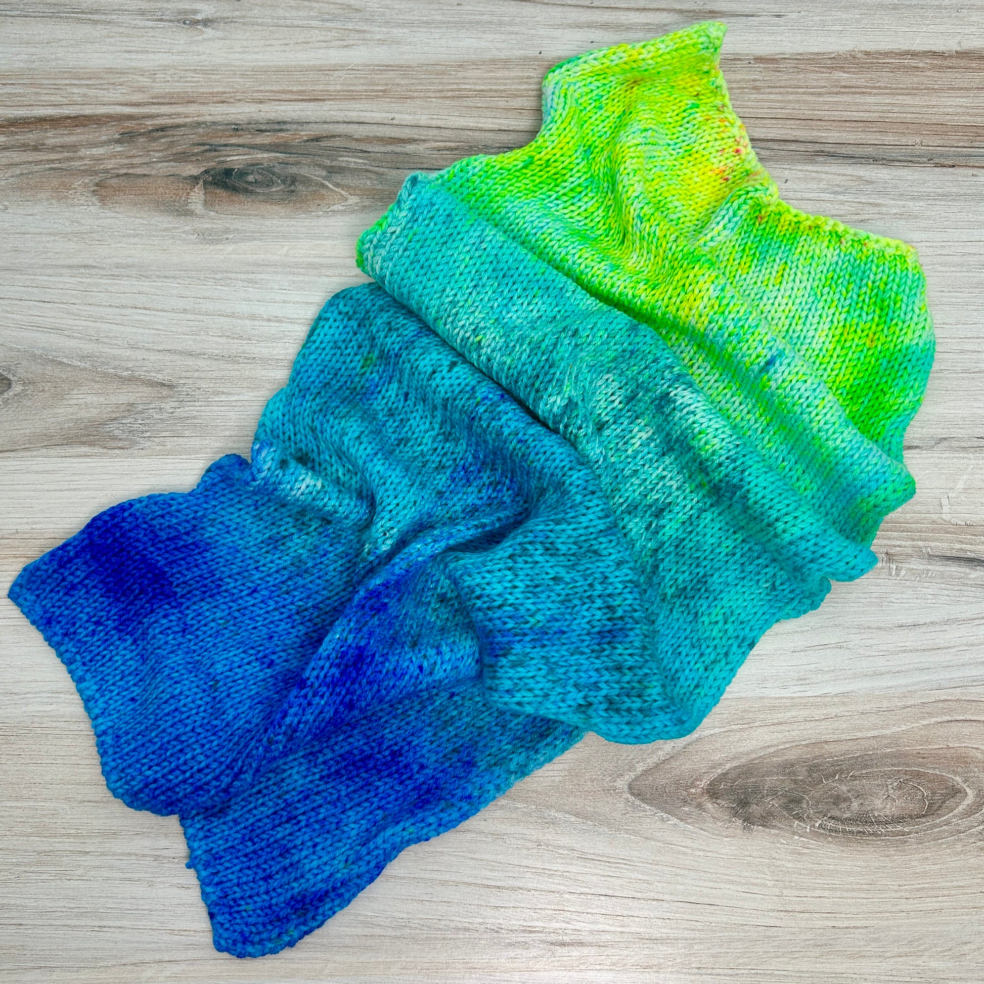 Sock Blank Hand-dyed Yarn Fiber-Macgyver