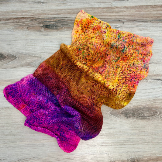 Sock Blank Hand-dyed Yarn Fiber-Macgyver