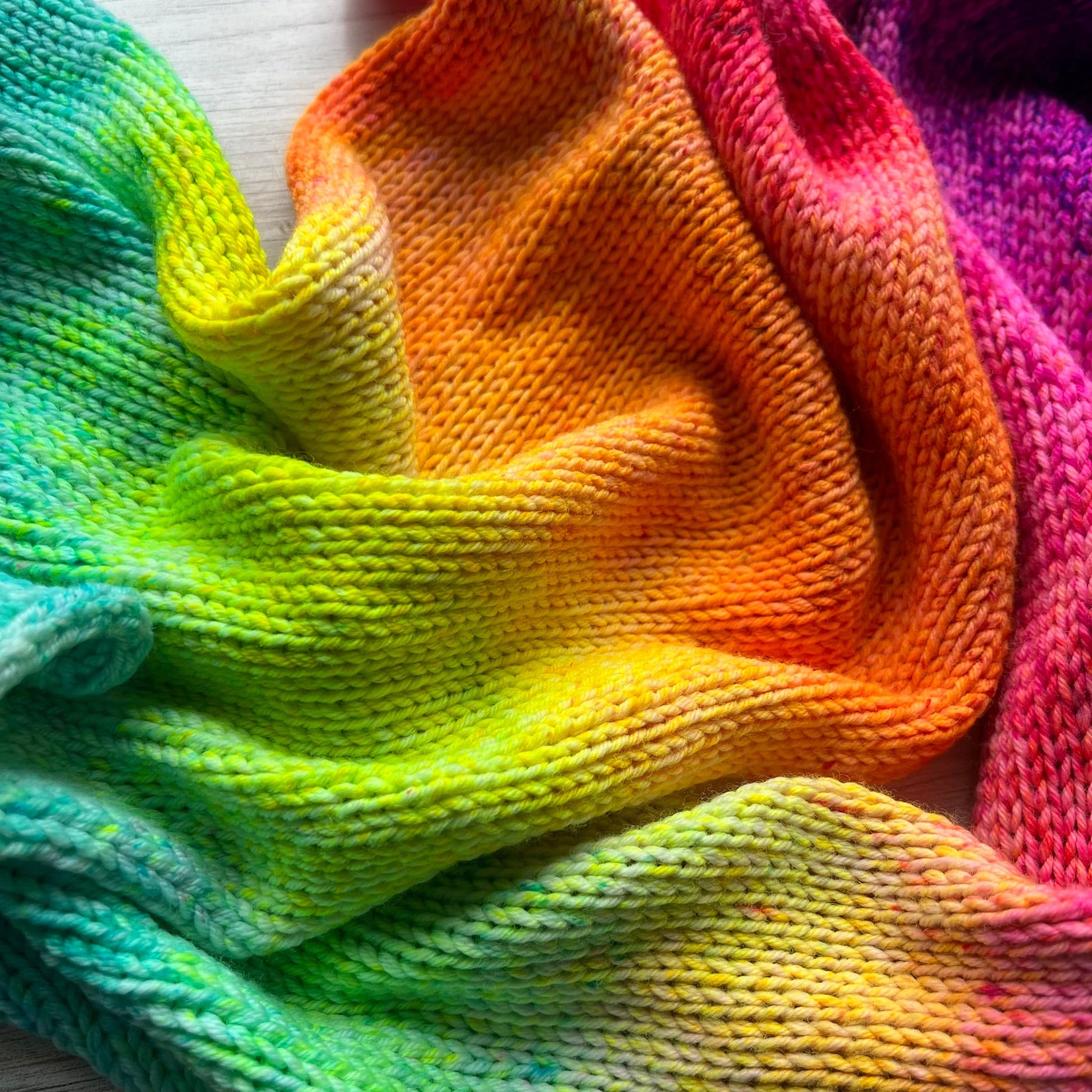 Sock Blank + Tea Towel Hand-dyed Yarn Fiber-Macgyver