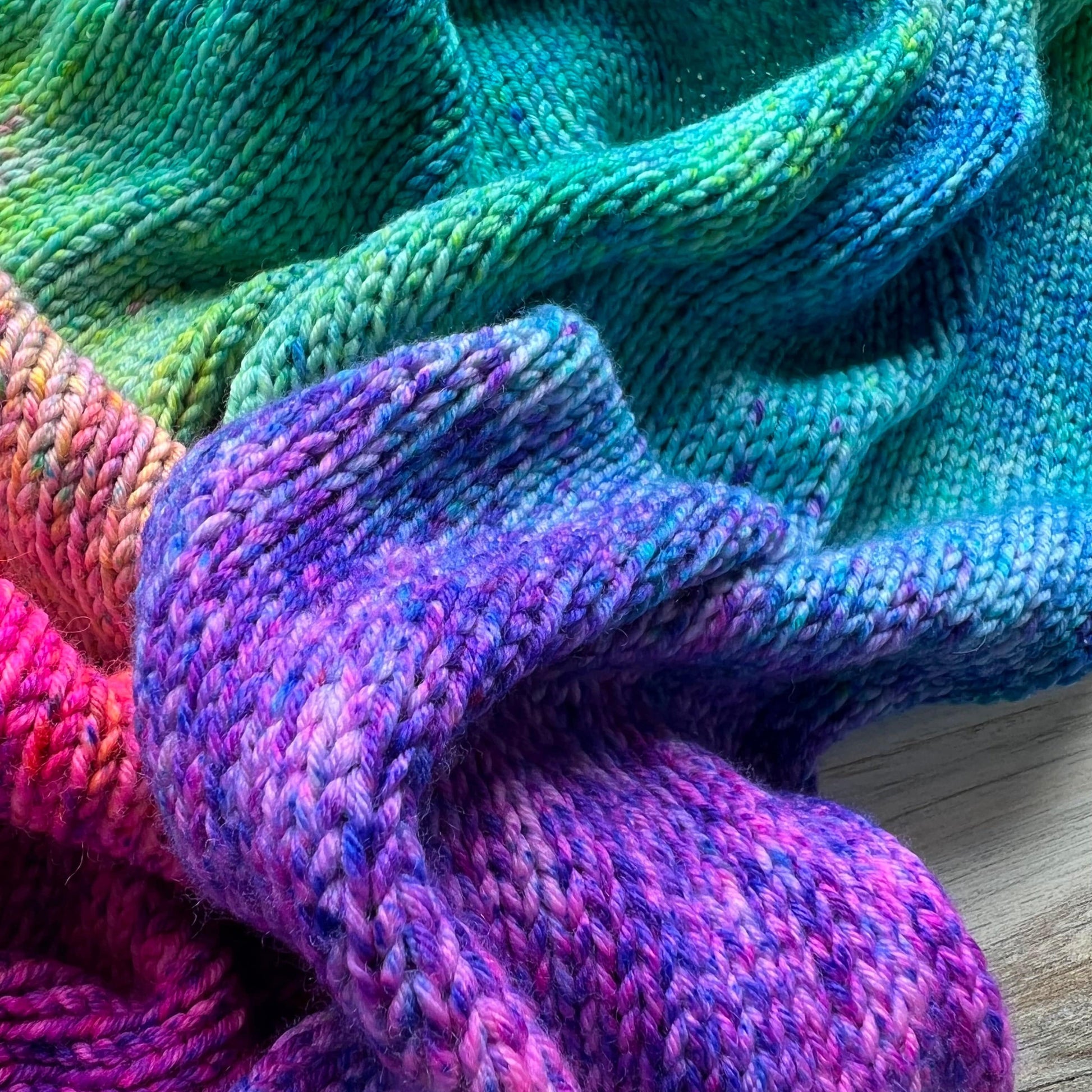 Sock Blank + Tea Towel Hand-dyed Yarn Fiber-Macgyver