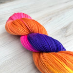 Speed Racer Merino Sock Hand-dyed Hand Dyed Yarn Fiber-Macgyver