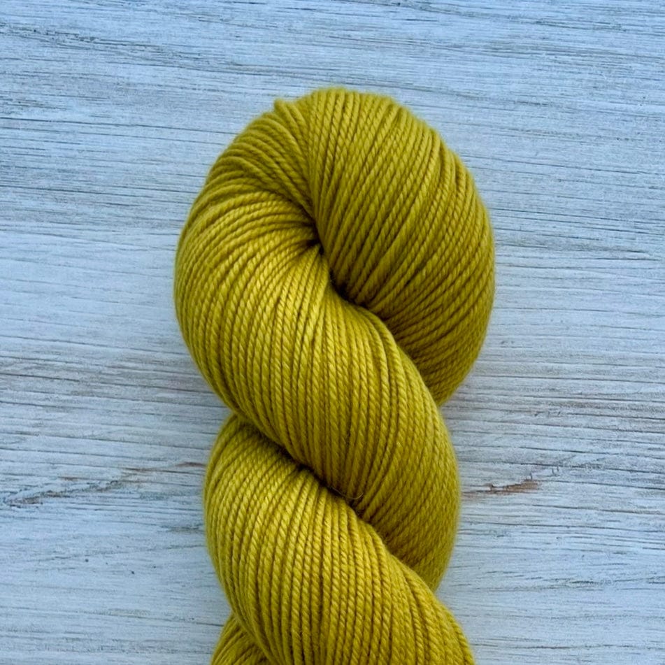 Split Pea Shaniko Yarn Hand-dyed Yarn Fiber-Macgyver