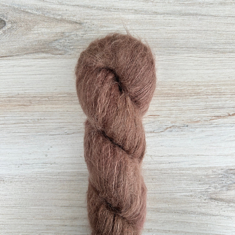 Suede Suri Silk Hand-dyed Yarn Fiber-Macgyver