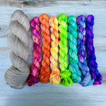 The DK Bundle Hand-dyed Fiber-Macgyver