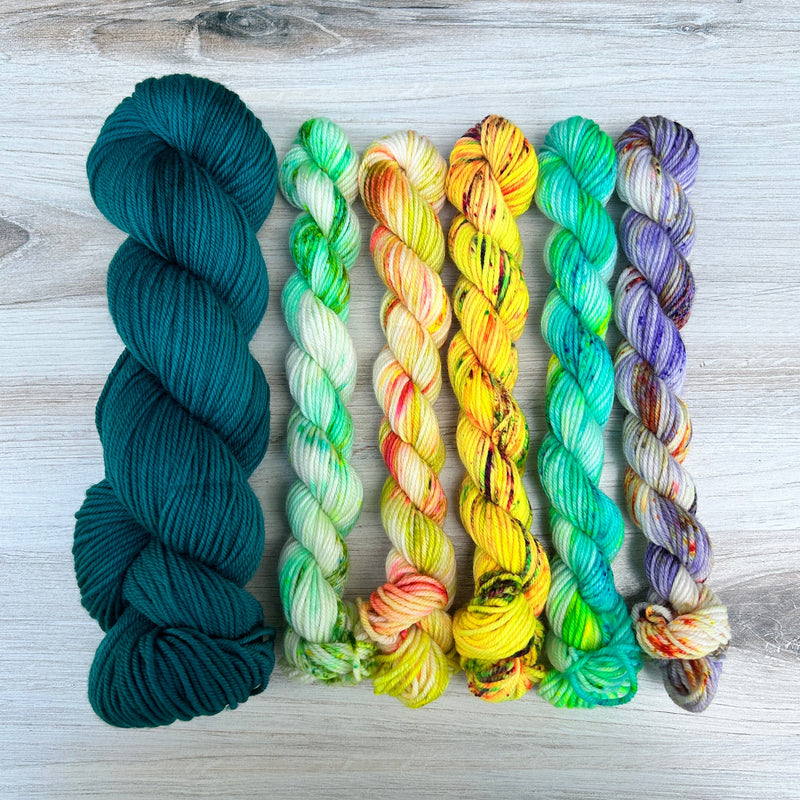 The DK Bundle Hand-dyed Fiber-Macgyver