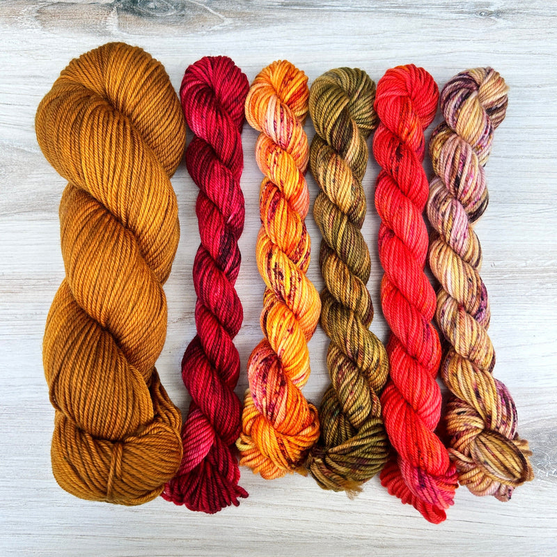 The DK Bundle Hand-dyed Fiber-Macgyver