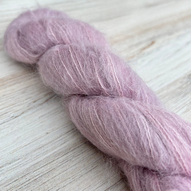 Thistle Suri Silk Hand-dyed Yarn Fiber-Macgyver