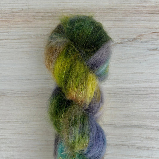 Understory Suri Silk Hand-dyed Yarn Fiber-Macgyver