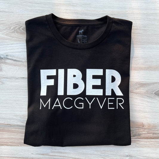 Unisex Fiber MacGyver T-shirts Hand-dyed Fiber-Macgyver