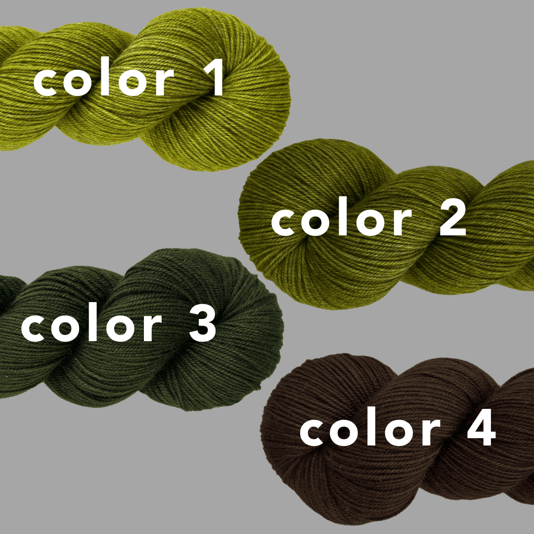 Warp Vest Bundle Hand-dyed Fiber-Macgyver