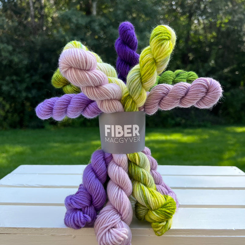 Wunderpus Hand-dyed Yarn Fiber-Macgyver