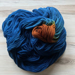 BLUENESS Merino Cashmere Assigned Pooling Hand-dyed Yarn Fiber-Macgyver