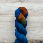 BLUENESS Merino Cashmere Assigned Pooling Hand-dyed Yarn Fiber-Macgyver