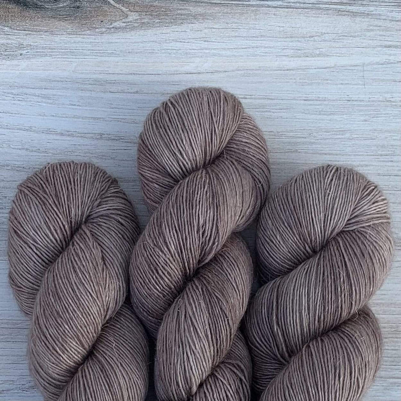 DRIFTWOOD Merino Linen Singles Fingering Hand-dyed Fiber-Macgyver