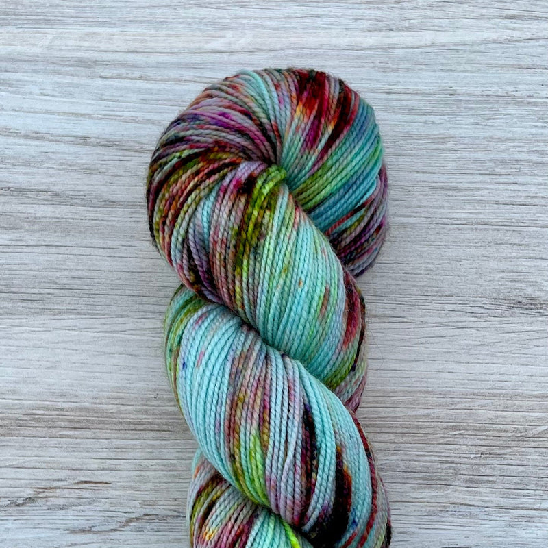 ENCHANTED Merino Twist Hand-dyed Yarn Fiber-Macgyver