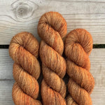 NUTMEG Merino Linen Singles Fingering Hand-dyed Yarn Fiber-Macgyver