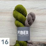 OOAK Pressed Flower Hat Bundles Hand-dyed Fiber-Macgyver