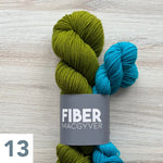 OOAK Pressed Flower Hat Bundles Hand-dyed Fiber-Macgyver