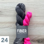 OOAK Pressed Flower Hat Bundles Hand-dyed Fiber-Macgyver