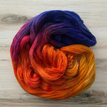 SPEED RACER Merino Sock Hand-dyed Yarn Fiber-Macgyver
